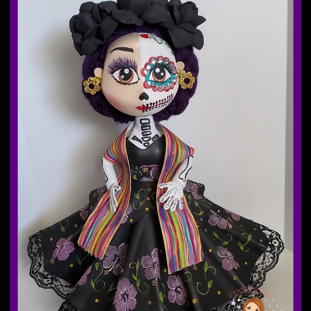 Frida Kahlo Catrina Fofucha